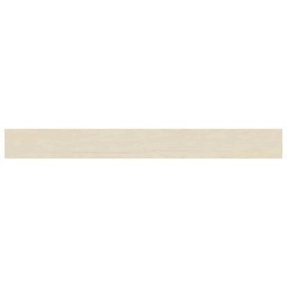 Window Sills 2 pcs White 140 x 20 x 2 cm Solid Oak Wood