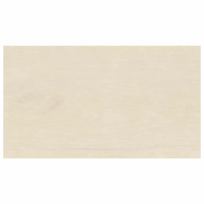 Window Sills 2 pcs White 80 x 40 x 2 cm Solid Oak Wood