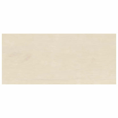 Window Sills 2 pcs White 90 x 40 x 2 cm Solid Oak Wood