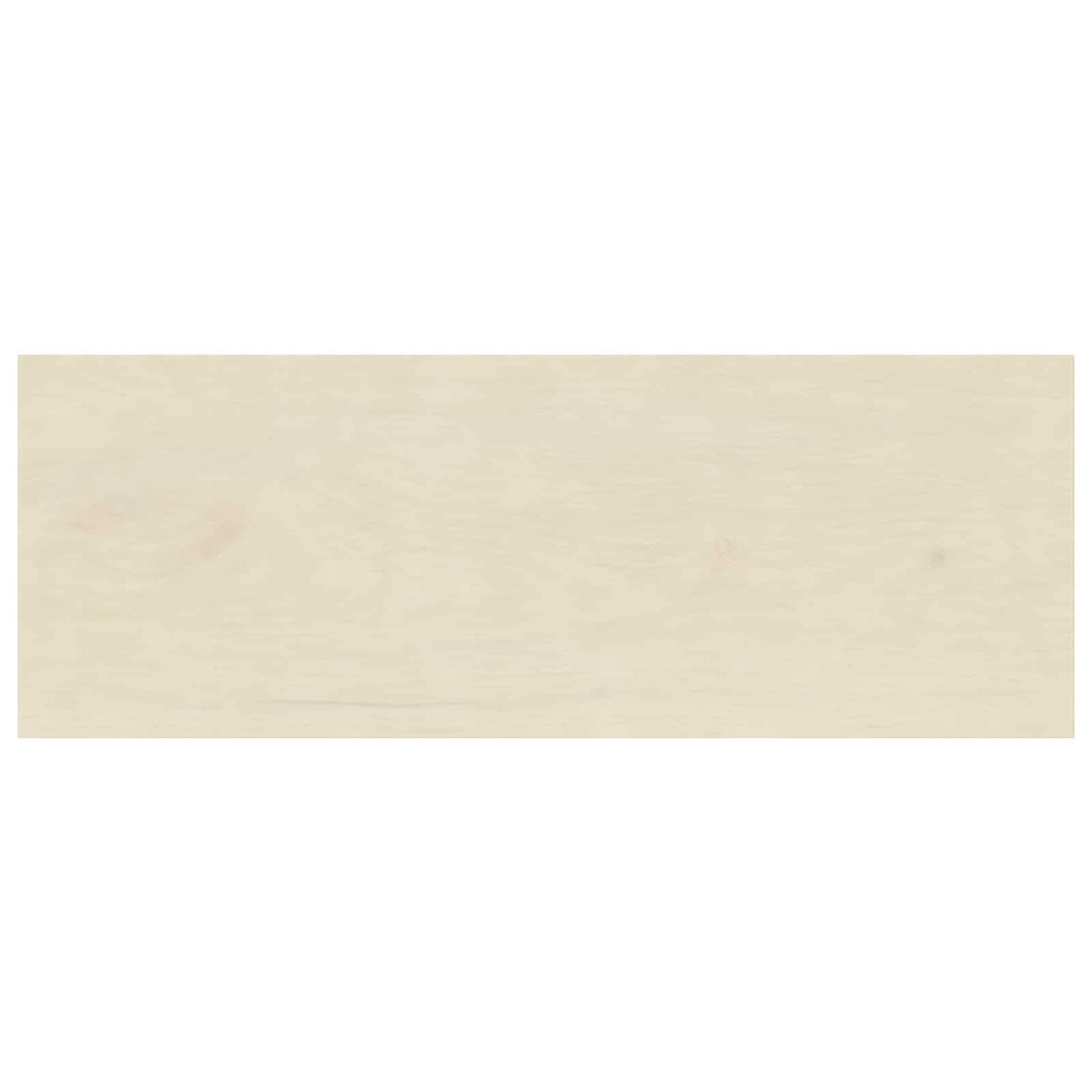Window Sills 2 pcs White 110 x 40 x 2 cm Solid Oak Wood