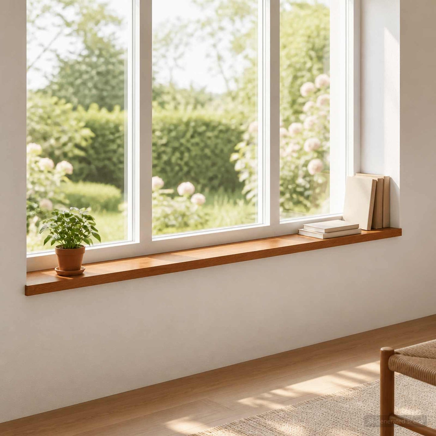Window Sills 2 pcs Brown 160 x 15 x 2 cm Solid Oak Wood