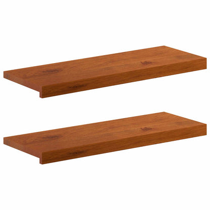Window Sills 2 pcs Brown 80 x 30 x 2 cm Solid Oak Wood