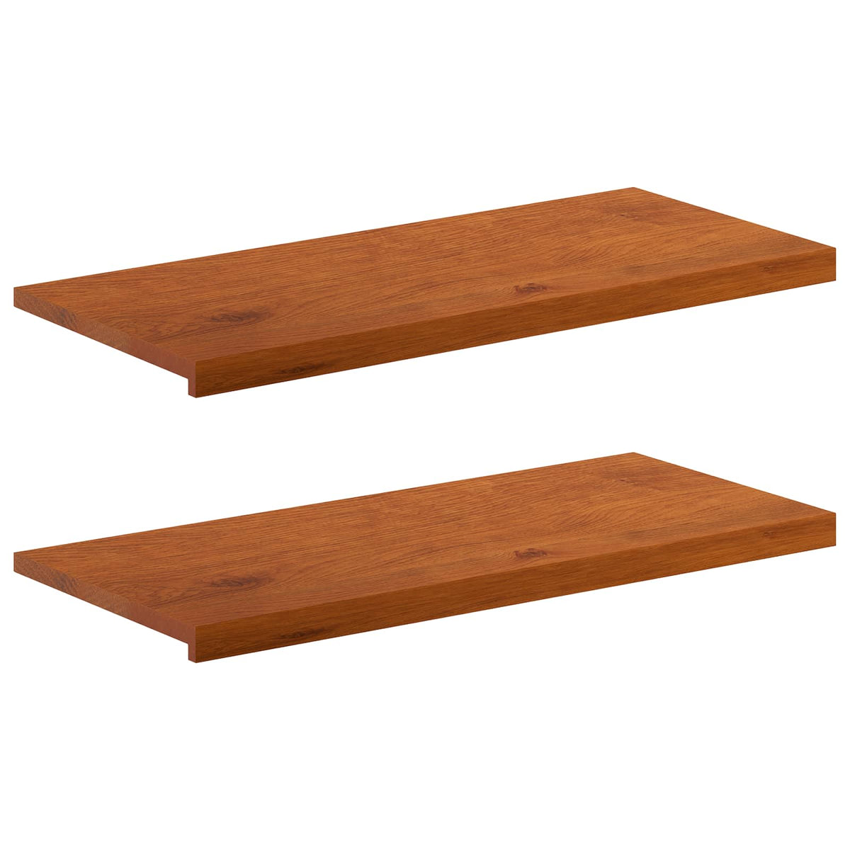 Window Sills 2 pcs Brown 90 x 40 x 2 cm Solid Oak Wood