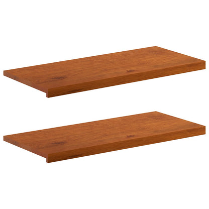 Window Sills 2 pcs Brown 90 x 40 x 2 cm Solid Oak Wood