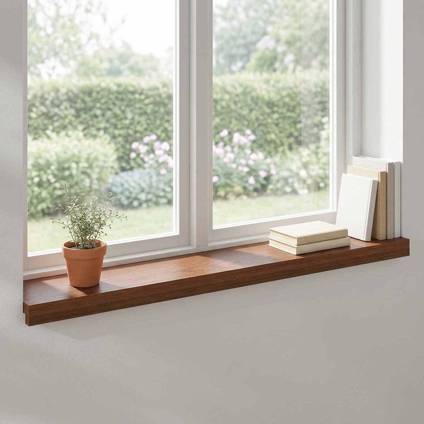 Window Sills 2 pcs Dark Brown 90 x 20 x 2 cm Solid Oak Wood