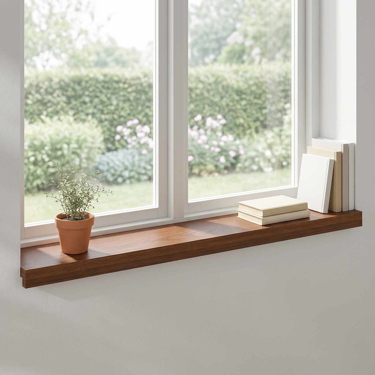 Window Sills 2 pcs Dark Brown 70 x 15 x 2 cm Solid Oak Wood