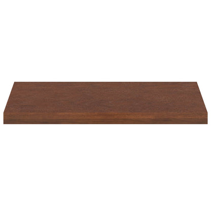 Window Sills 2 pcs Dark Brown 80 x 40 x 2 cm Solid Oak Wood