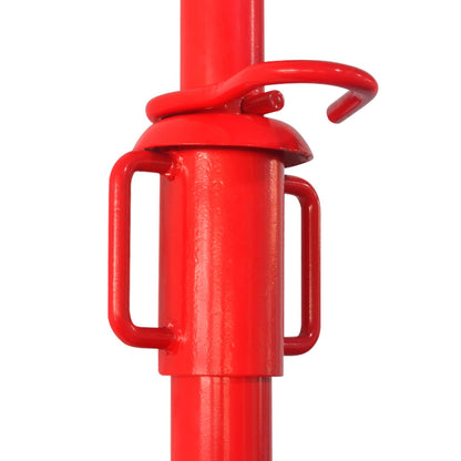Acrow Prop Red 280 x 12 x 12 cm Steel with a Painted Finish