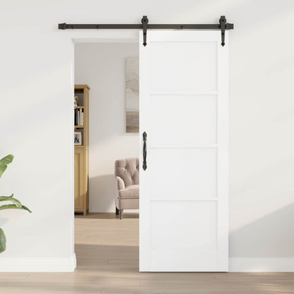 Interior Door White 73.5 x 198.5 cm Plywood