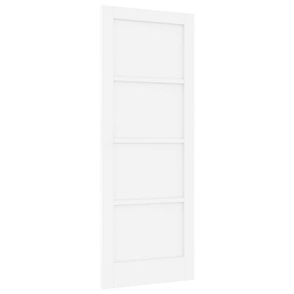 Interior Door White 78 x 202 cm Plywood