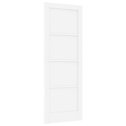 Interior Door 78 x 211 cm Plywood White