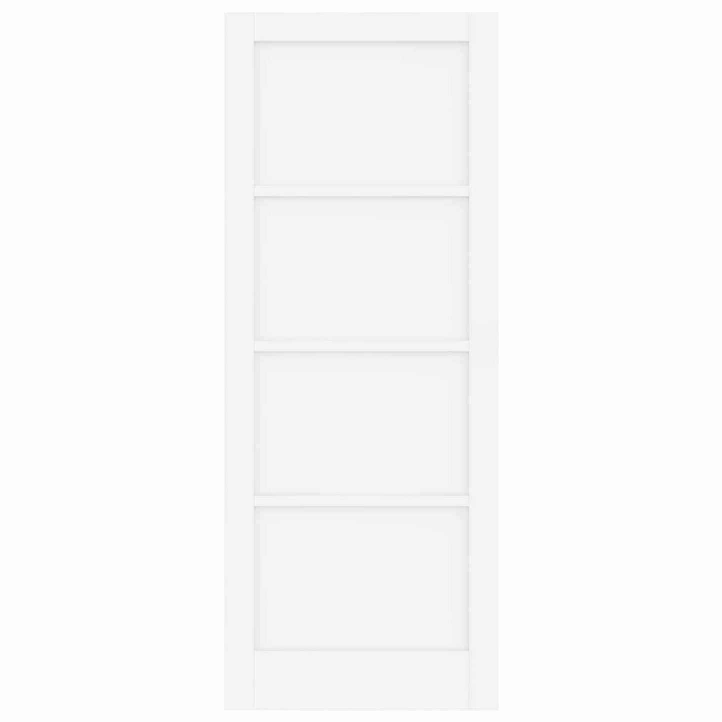 Interior Door White 83 x 211 cm Plywood