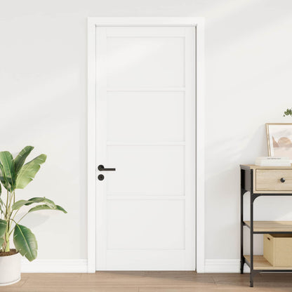 Interior Door White 86 x 211 cm Plywood