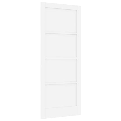 Interior Door White 86 x 211 cm Plywood