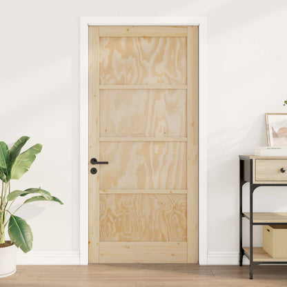Interior Door Natural 93 x 202 cm Plywood