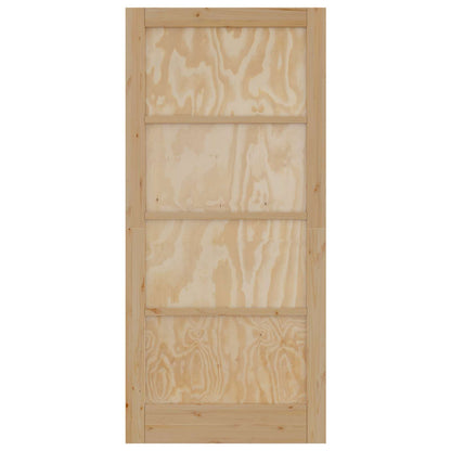 Interior Door Natural 93 x 202 cm Plywood