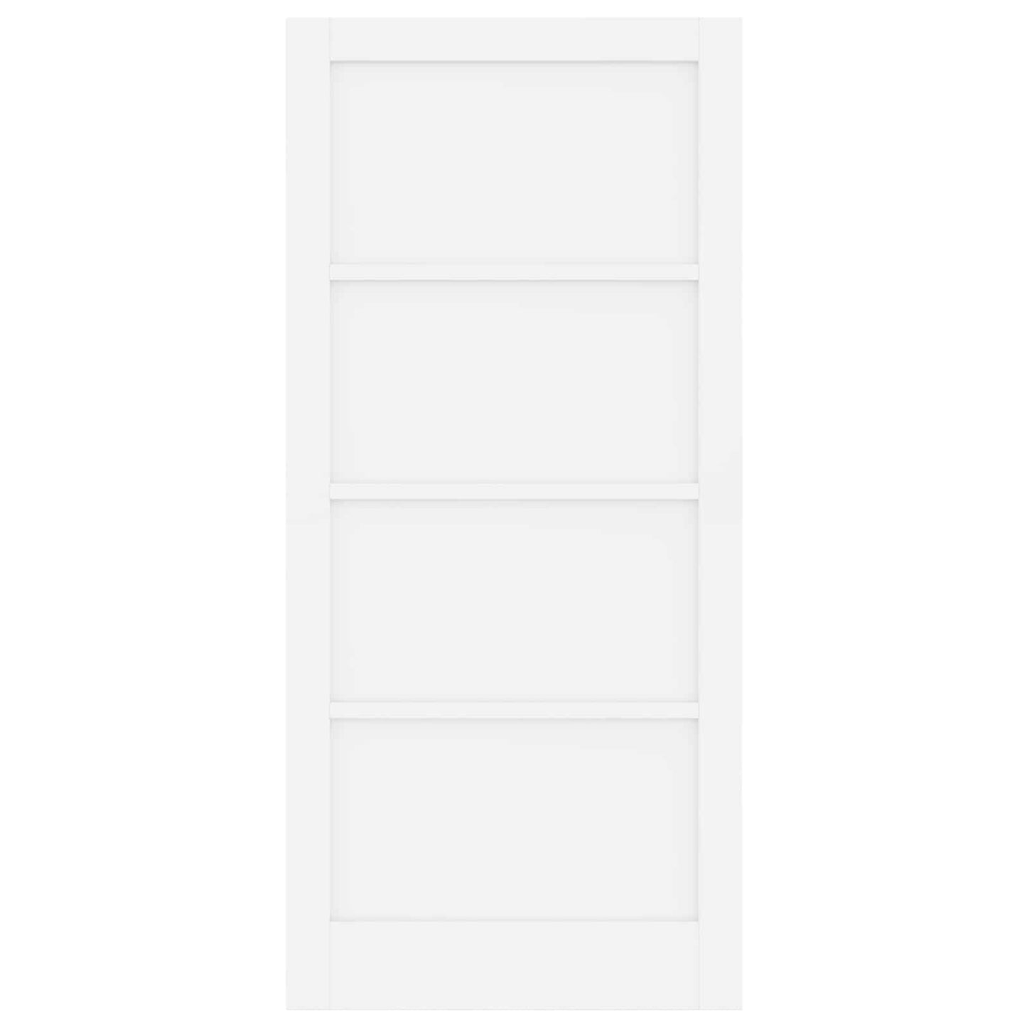 Interior Door White 93 x 202 cm Plywood