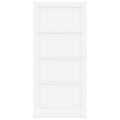 Interior Door White 93 x 202 cm Plywood