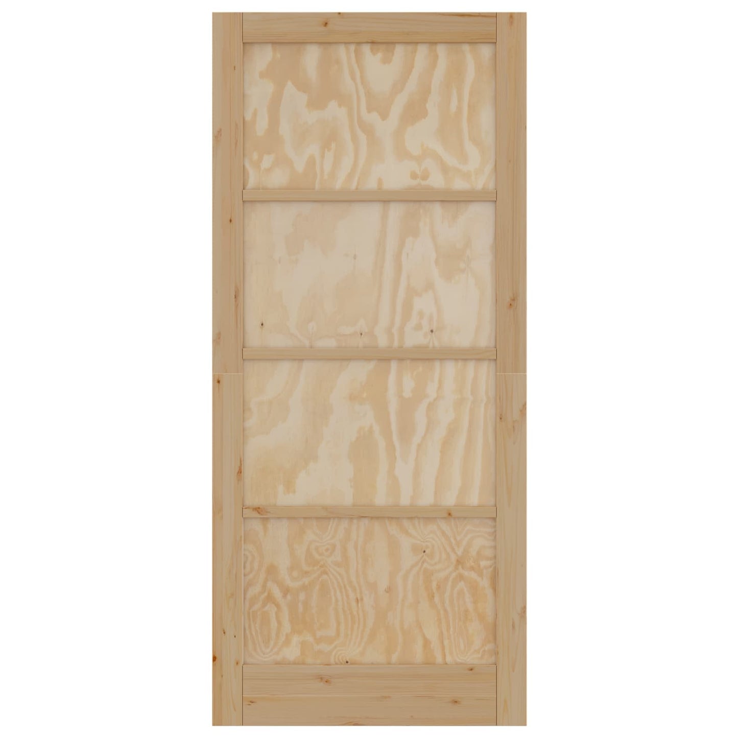 Interior Door Natural 93 x 211 cm Plywood