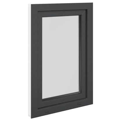 Tilt & Turn Basement Window RISOR 60 x 80 cm PVC and Glass
