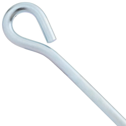 Earth anchor 2 pcs Silver Ø10 x 30 cm Galvanized Metal