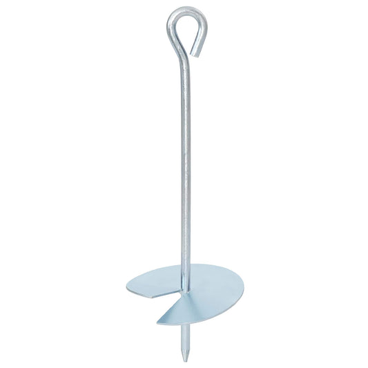 Earth anchor 2 pcs Ø10 x 30 cm Galvanized Metal Silver