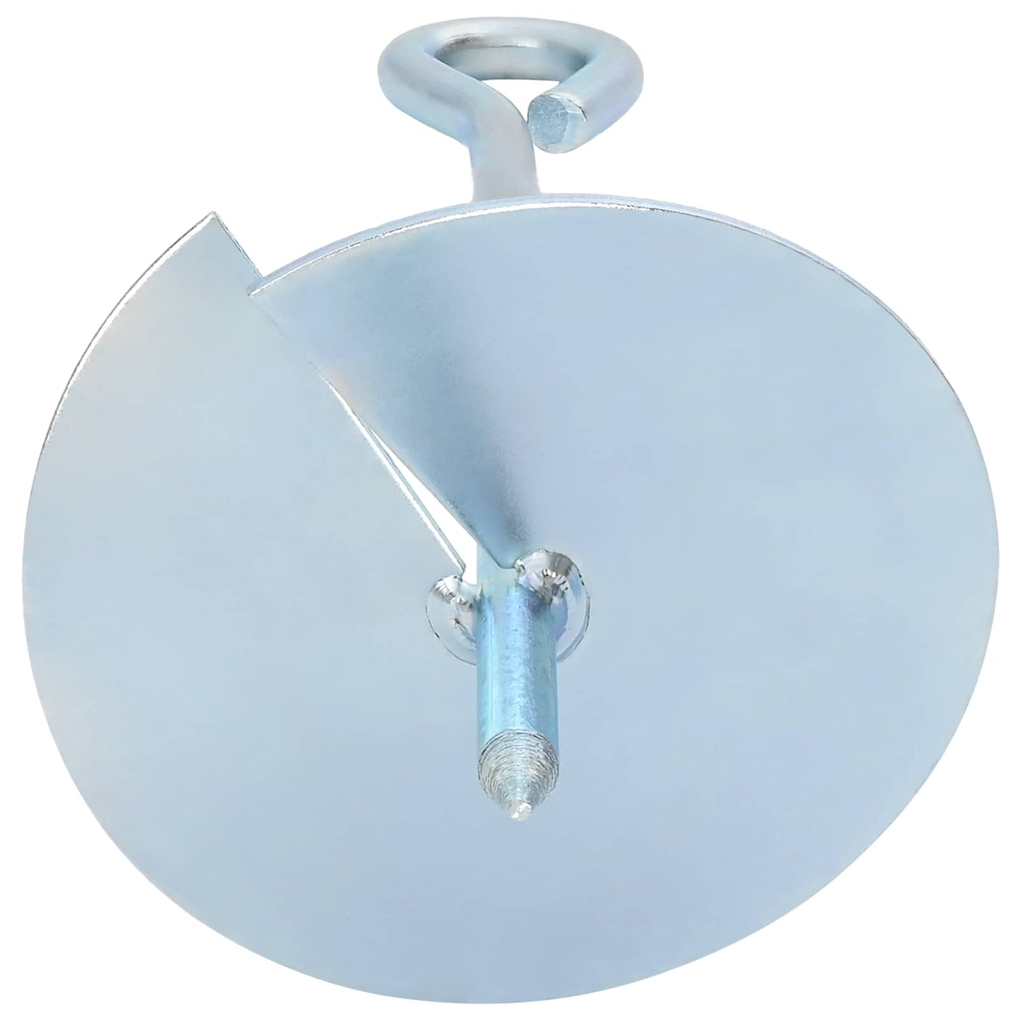 Earth anchor 2 pcs Silver Ø10 x 30 cm Galvanized Metal