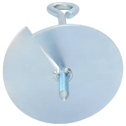 Earth anchor 2 pcs Silver Ø10 x 30 cm Galvanized Metal