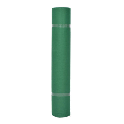 Carpet Plain Green 1 x 12 m Fabric