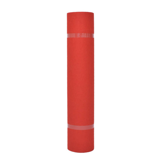 Carpet Plain Red 1 x 12 m Fabric
