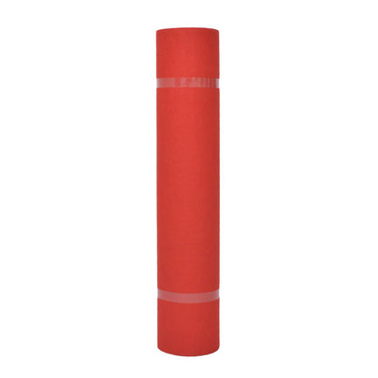 Carpet Plain Red 1 x 24 m Fabric
