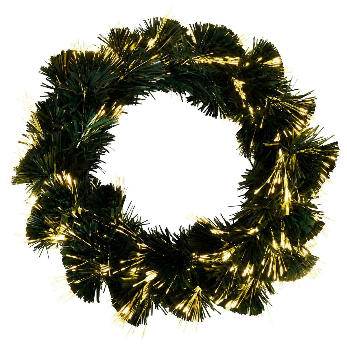 Christmas Garland 24 LEDs Warm White PVC