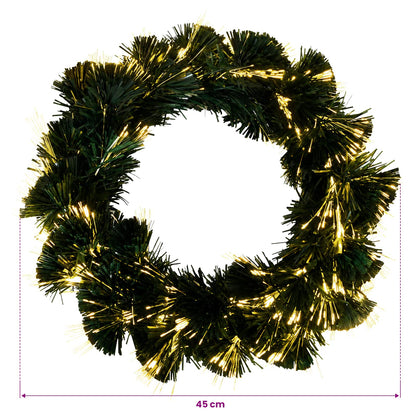 Christmas Garland 24 LEDs Warm White PVC