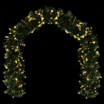 Christmas Garland 48 LEDs Warm White PVC