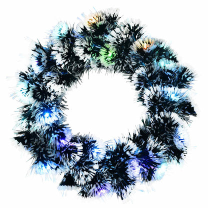 Christmas Garland 16 LEDs Multicolour steel