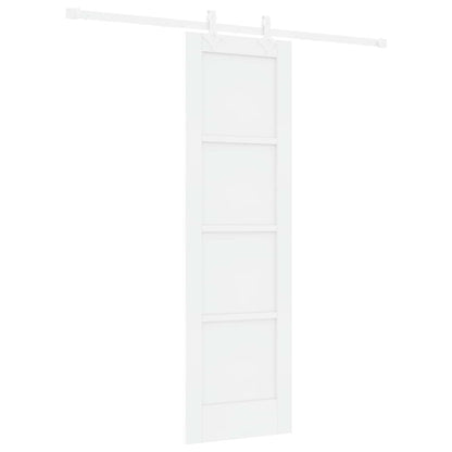 Sliding Door 61 x 198.5 cm Engineered Wood White