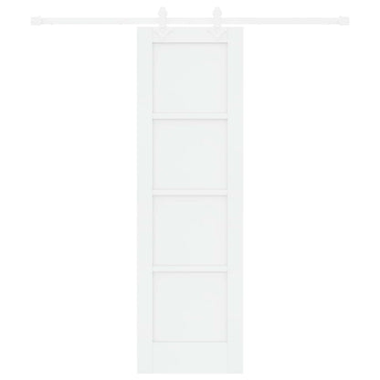Sliding Door 61 x 198.5 cm Engineered Wood White
