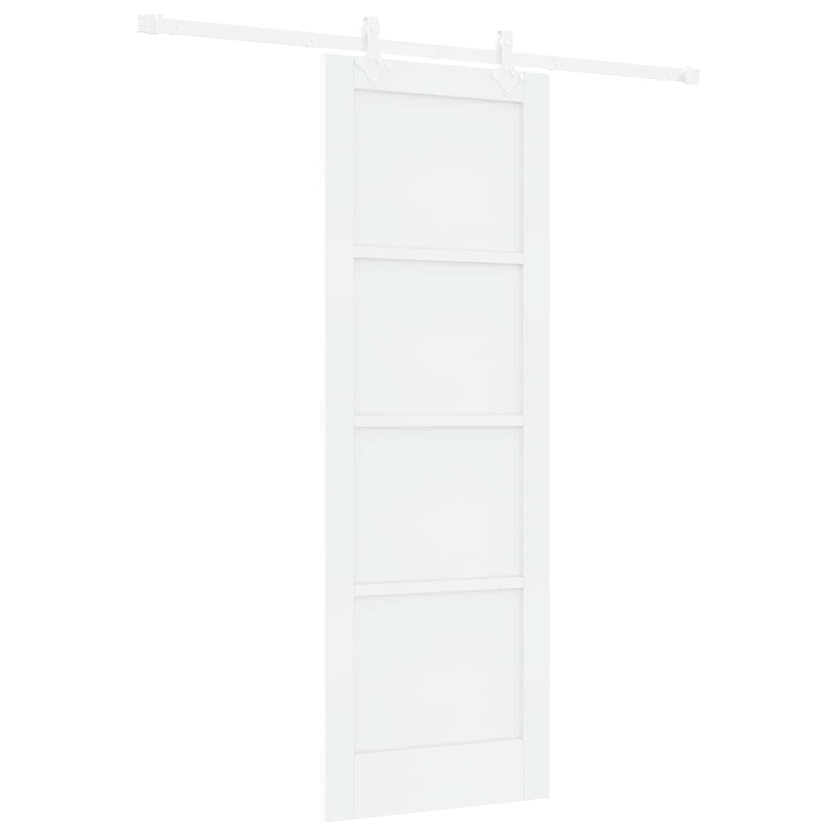 Sliding Door 73.5 x 211 cm Engineered Wood White