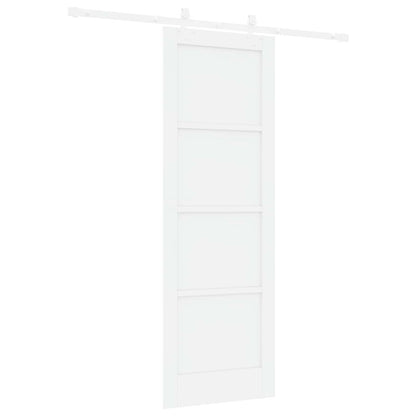 Sliding Door 73.5 x 211 cm Engineered Wood White