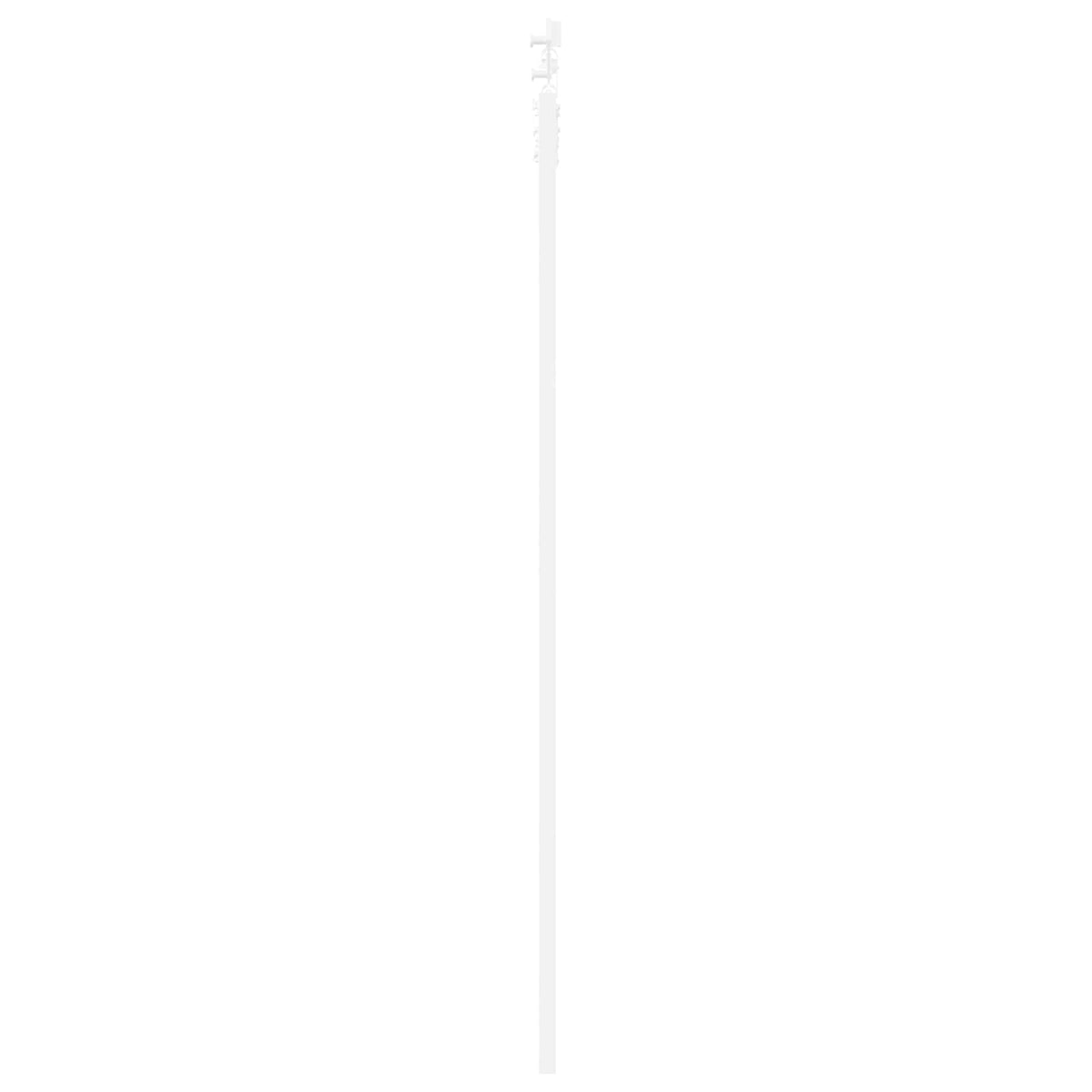 Sliding Door 78 x 211 cm Engineered Wood White