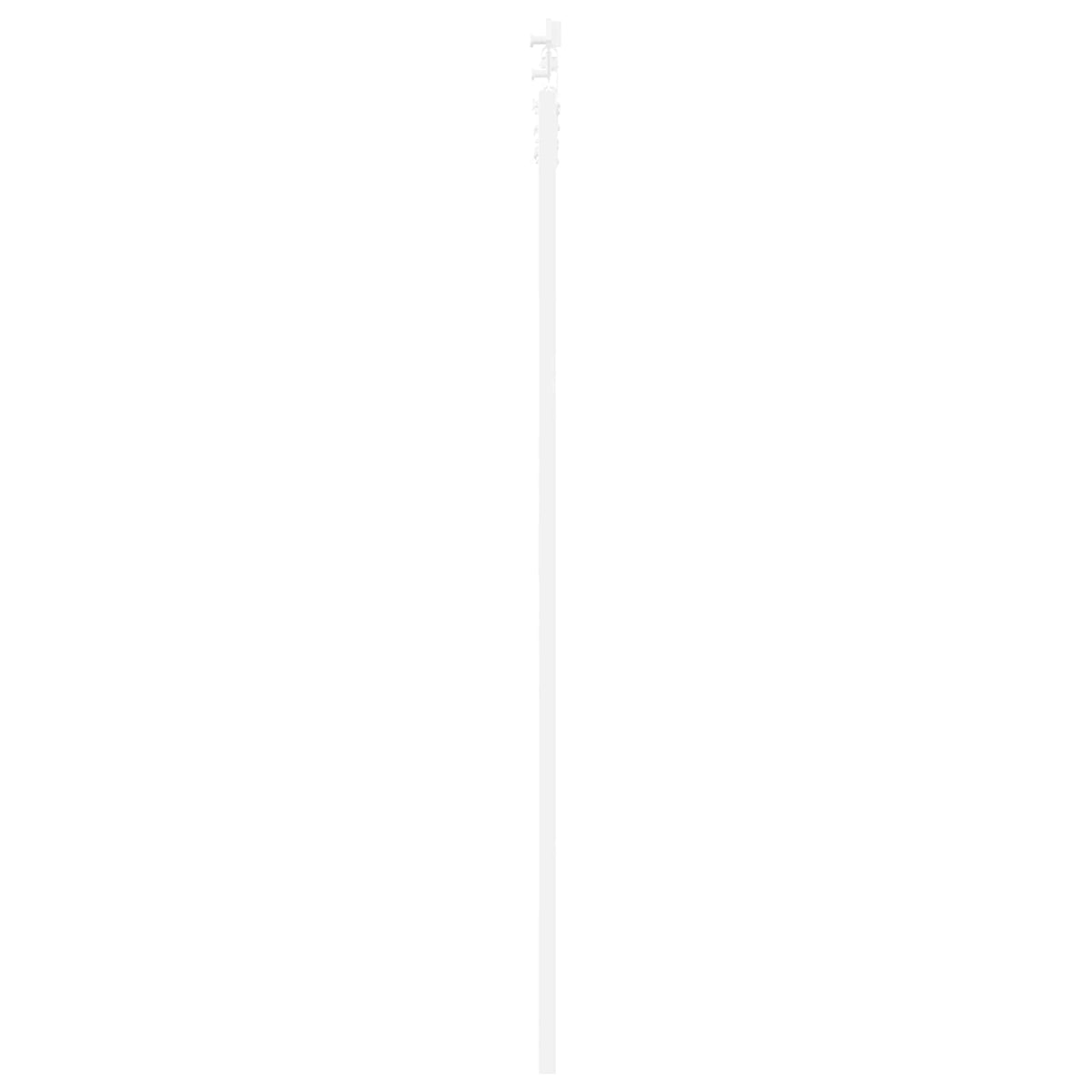 Sliding Door 83 x 211 cm Engineered Wood White
