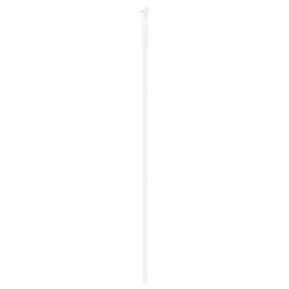 Sliding Door 93 x 202 cm Engineered Wood White