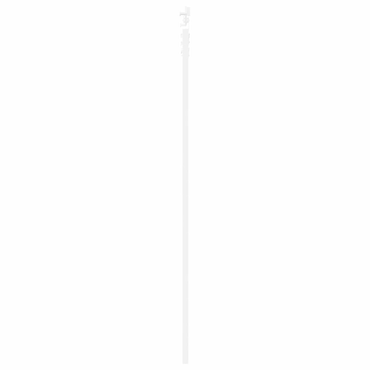 Sliding Door 93 x 211 cm Engineered Wood White