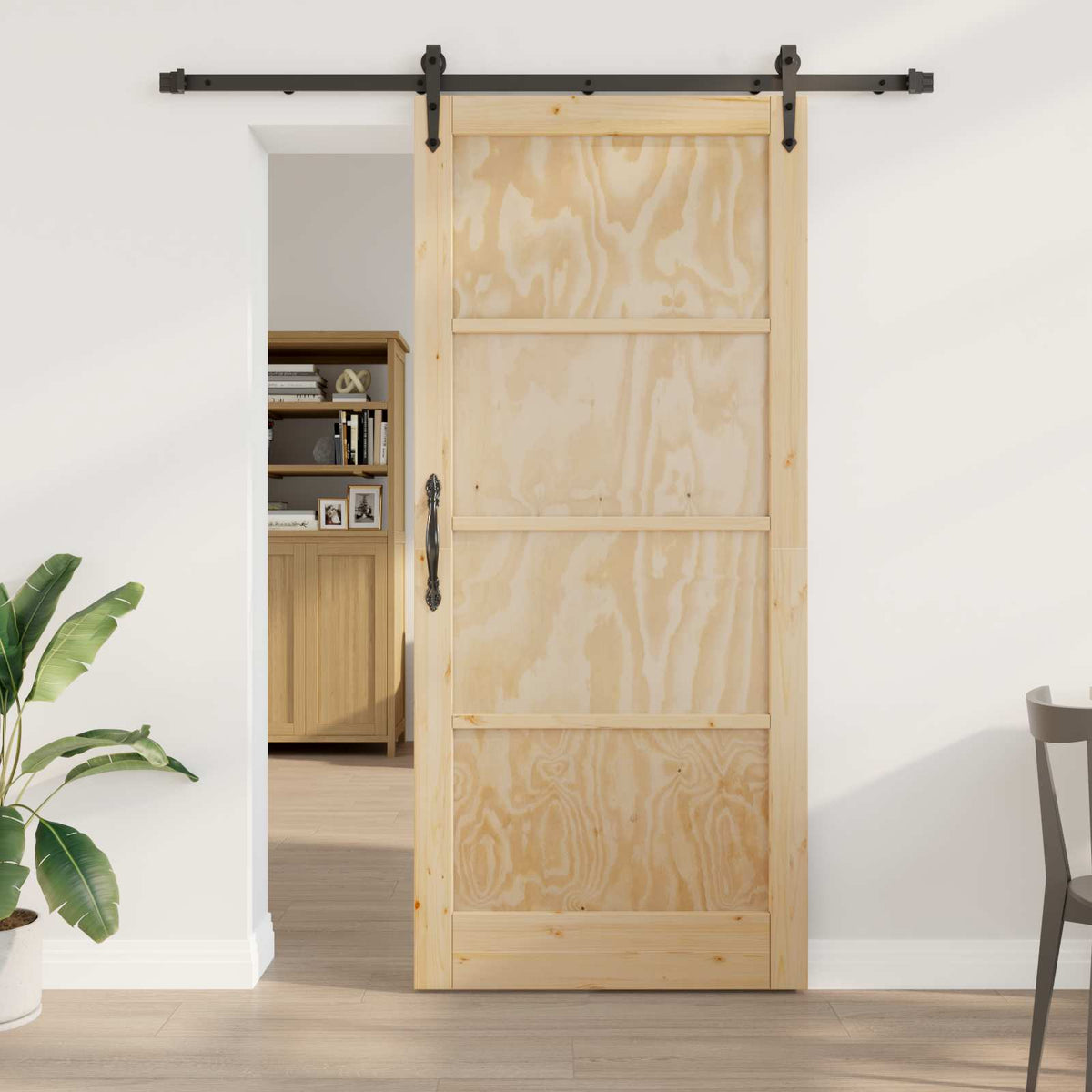 Sliding Door ORKDAL 93 x 211 cm Engineered Wood
