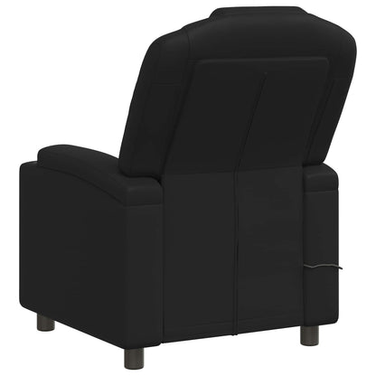 Recliner Massage Chair Black 75 x 95 x 106 cm Fabric