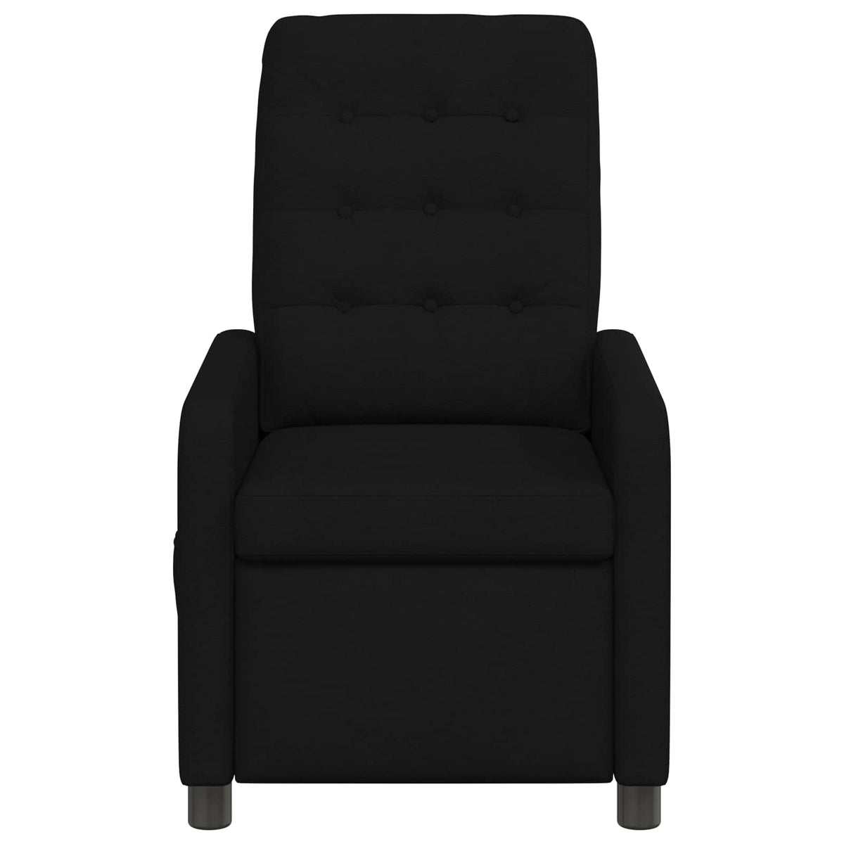 Recliner Chair Black 65 x 93 x 102 cm Fabric