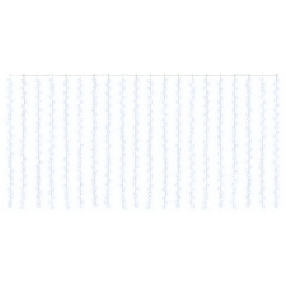 Curtain Lights 600 LEDs Cold White 600 x 300 cm