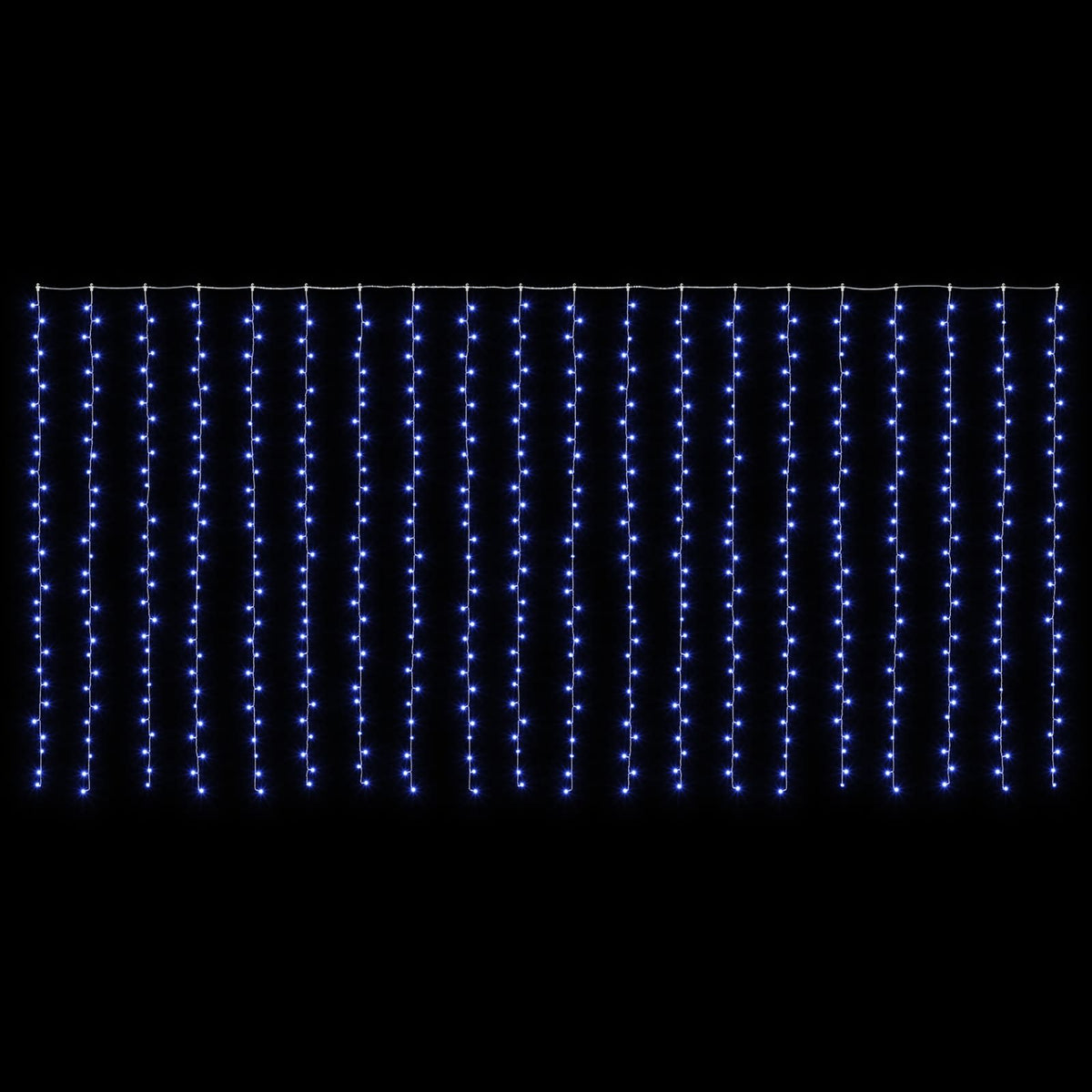 Curtain Lights 600 LEDs Blue 600 x 300 cm