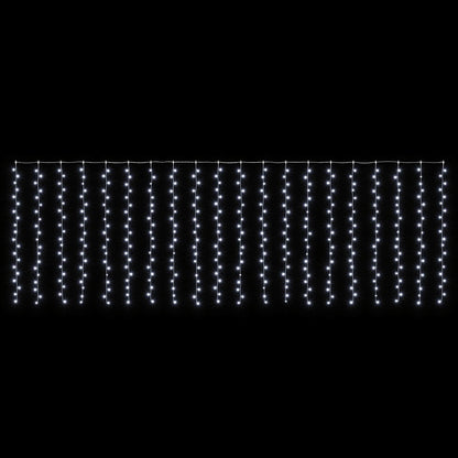 Curtain Lights 400 LEDs Cold White 600 x 200 cm