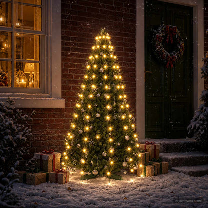 Christmas Tree Lights 150 LEDs Warm White 150 cm